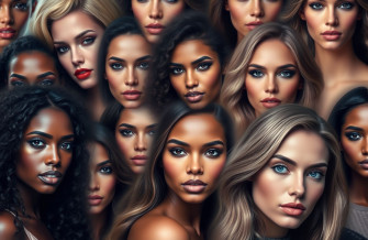 Beautiful Women Faces Wallpaper