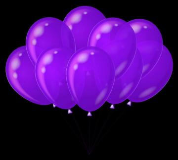 Transparent Purple Balloons Clipart Gallery Yopriceville High