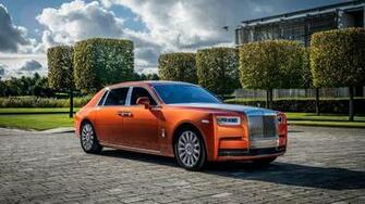 Rolls Royce Phantom Ewb Orange UHD 4k Wallpaper