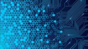 Abstract Technology Wallpaper Top