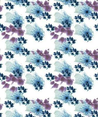 Bold Floral Wallpaper Grasscloth