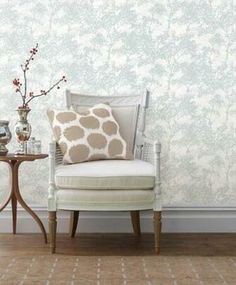 Dreamy Forest Scene With A Contemporary Silhouette Style