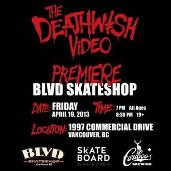 Deathwish Skateboards Logo Wallpaper Skateboarding Vancouver