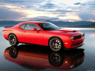 Dodge Challenger Srt Hellcat Wallpaper Red Muscle Car Sport
