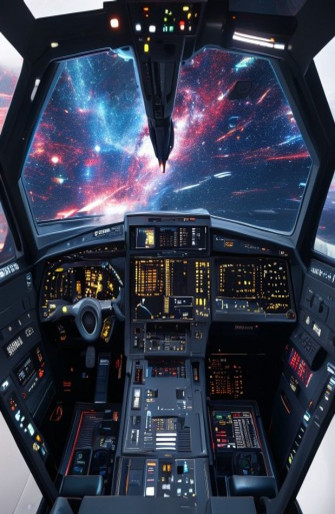 Millenium Falcon Cockpit Wallpaper