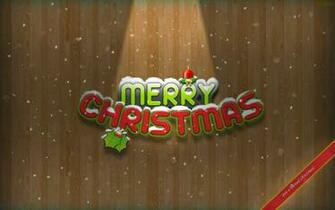 Cute Merry Christmas Background Full HD 1080p Wallpaper