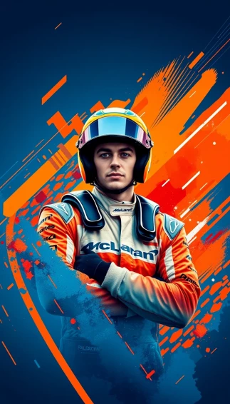Lando Norris Phone Wallpaper