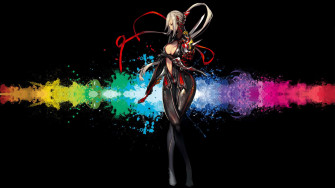 Relentless Action In The Fantastical Realm Of Blade And Soul Wallpaper