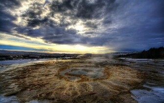 Geyser HDr Wallpaper And Image Pictures Photos