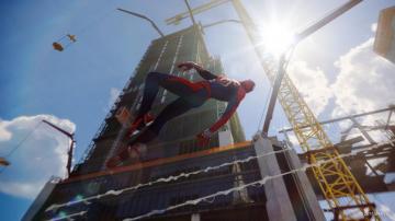 Spider Man Ps4 Pro Video Game Swing 4k