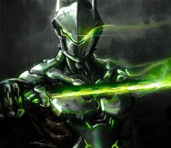 Genji Redux By Nocluse Overwatch Wallpaper
