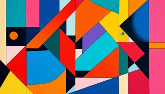 Cubist Art Wallpaper