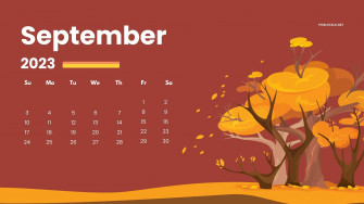 September Calendar Desktop Wallpaper Net