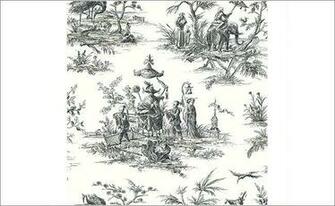 Chin Chinoiserie Toile De Joi Designerwallcoverings