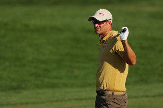 Adam Scott At Golf Course Wallpaper