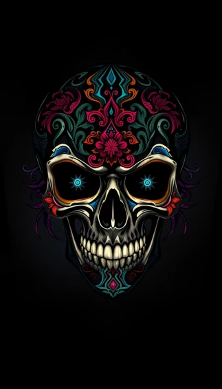 Skull Wallpaper For Mobile