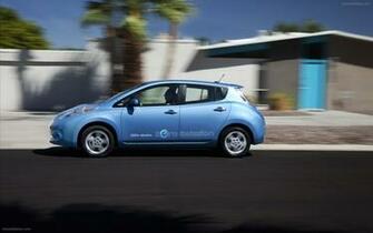 Nissan Leaf Widescreen Exotic Car Picture Of