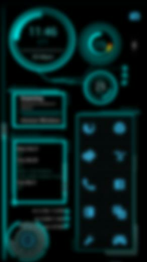 Inspired Theme Android Homescreen By Raistlin