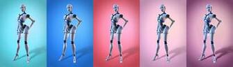 Female Bot Background Test By Xidon