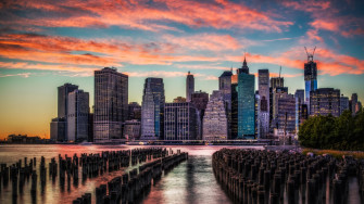 Man Made Manhattan 4k Ultra HD Wallpaper