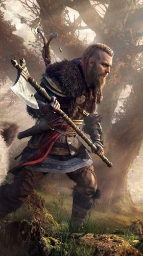 Assassins Creed Valhalla 5k iPhone Wallpaper