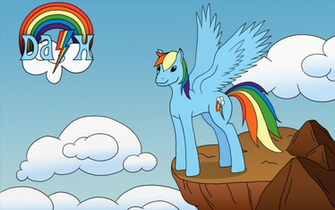 Rainbow Dash Wallpaper HD By Kyrospawn