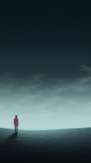 Wallpaper Sad Alone Image