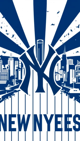 New York Yankees Logo Wallpaper