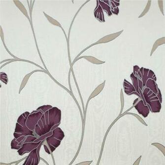 Wallpaper Erismann Poppy Floral