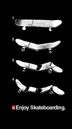 Enjoy Skateboarding iPhone Wallpaper HD