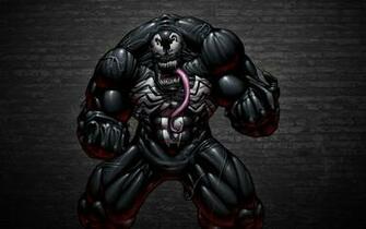 Venom Monster English Dark Background Spider Man