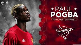Paul Pogba Manchester United 4k HD Desktop Wallpaper