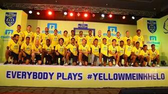 Kerala Blasters Fc Squad HD