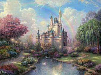 Kinkade Bridge Of Faith Desktop Background Wallpaper Image Design