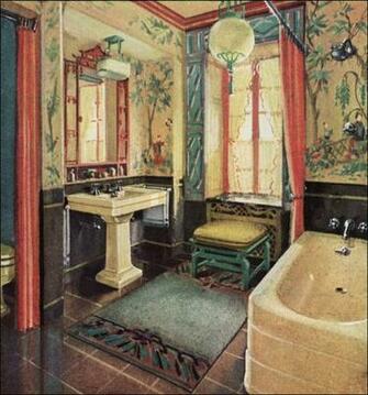 Crane Bathroom Plumbing Fixtures Vintage Chinese Style