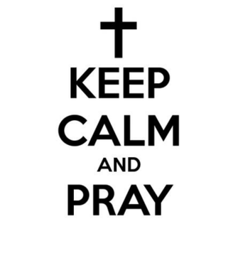 Keep Calm And Pray Carry On Image Generator