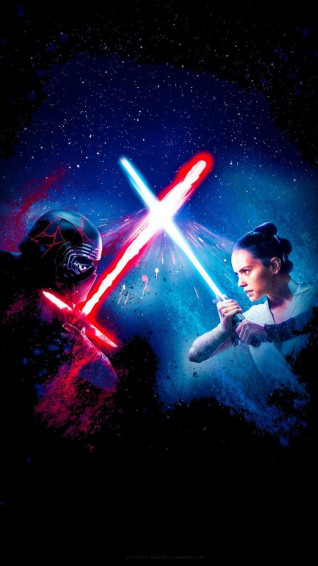 The Rise Of Skywalker Amoled Mobile Wallpaper