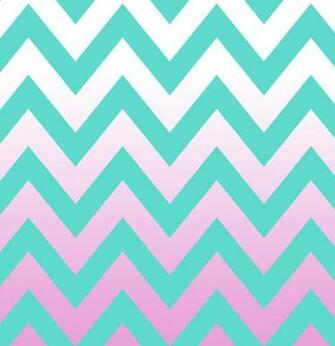 Teal Chevron Pink Fade Art Print By Natalie Sales Society6
