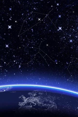 Constellation iPhone 4s Wallpaper