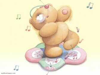 Cute Bear Part Desktop Wallpaper HD And