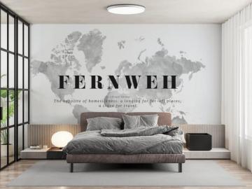 Buy A Crave For Travel World Map Wallpaper Shipping