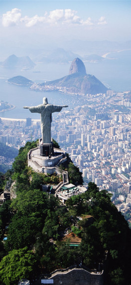Popular Tourist Attraction Of Rio De Janeiro iPhone X Wallpaper