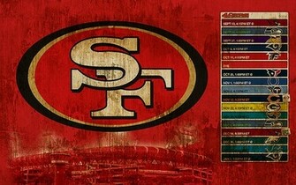 49ers Schedule Wallpaper A Photo On Iver