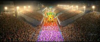 Carnival Parade In Rio De Janeiro Desktop Wallpaper