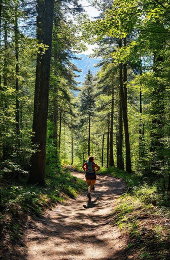 Trail Running Wallpaper