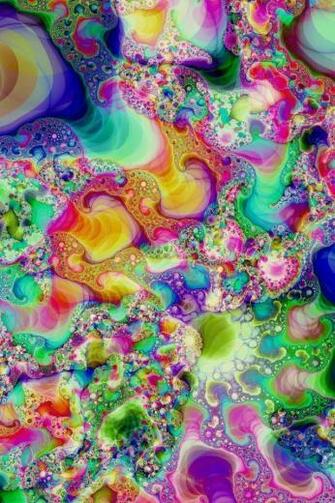 Trippy Colorful Lsd Art Trippin