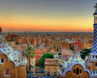 Barcelona City Photo Wallpaper