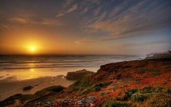 Windows Background Dillon Beach Sunset HDr Wallpaper X