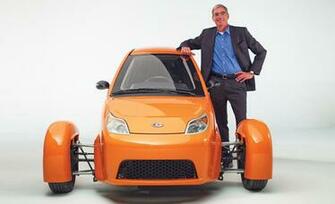 Paul Elio With The Motors Wheeled Prototype