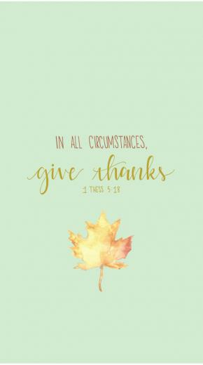 Be Thankful Wallpaper